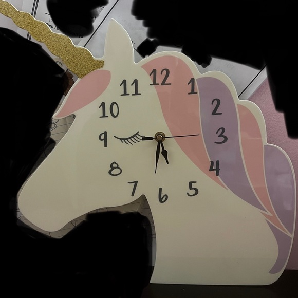 Other Unicorn Clock Poshmark